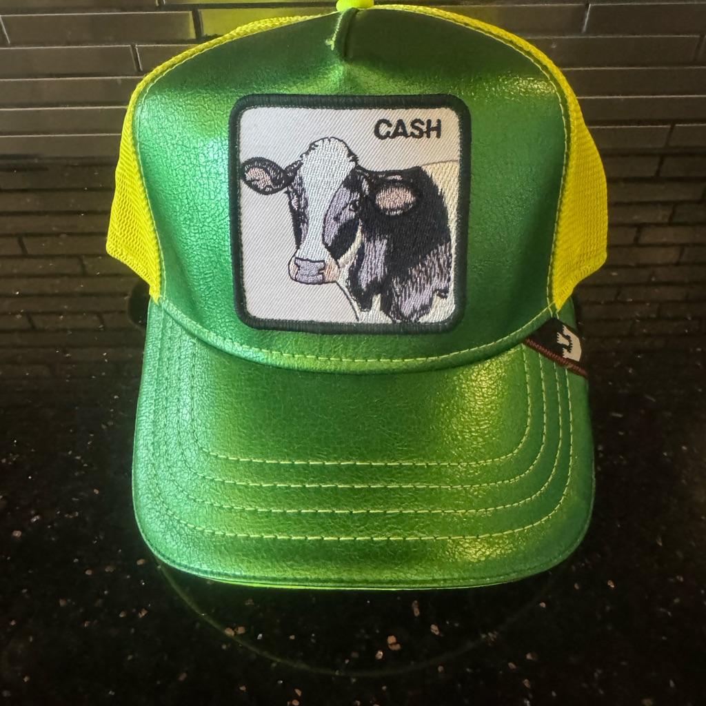Goorin Bros Green And Yellow Trucker Hat